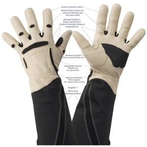 Alternative view of Bionic Rose Gauntlet Gloves Men
