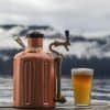 Ukeg 64 copper beer growler By The Sea
