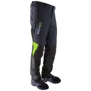 CLOGGER ZERO GEN2 MEN'S CHAINSAW TROUSERS - GREYGREEN RHS