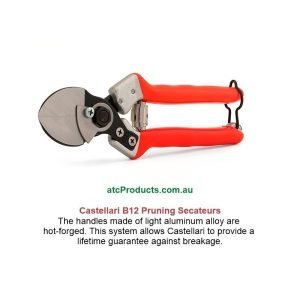 Castellari Double Blade B12 Pruning Secateurs