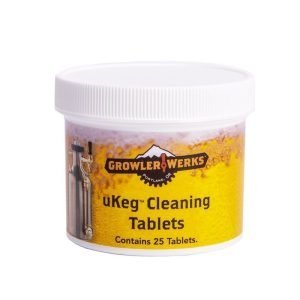 uKeg cleaning tablets - 25 pack