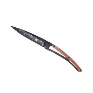 Deejo Tattoo Astro Knife - Black Coralwood