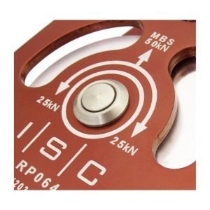 ISC Heavy Duty Prussik Pulley Aluminium Single 13mm