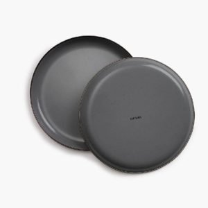 BAREBONES CKW-374 Set 2 Salad Plate Slate Grey