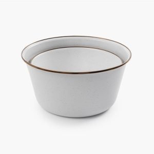 Barebones Enamel Mixing Bowl Set Eggshell1