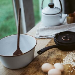 Barebones Enamel Mixing Bowl Set Eggshell6