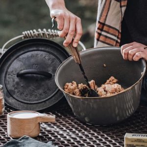 Barebones Enamel Mixing Bowl Set Slate Grey