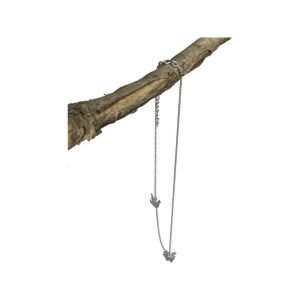 3 Disc Butterfly And Dove Necklace