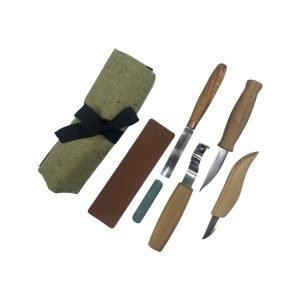 Spoon and Kuksa Carving Professional Set with Knives and Strop_2