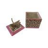 Jungle Jaguar Trinket Box - Pink