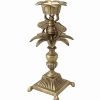 Solid Brass Candle Holder in Blossom Abeja by Creatively Active Minds