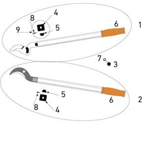 Bypass 80 Lopper Spare Parts