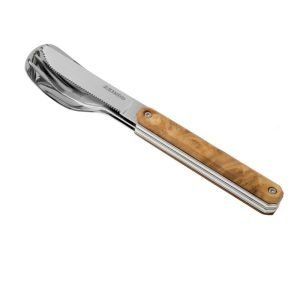 Akinod Straight Cutlery Olivewood