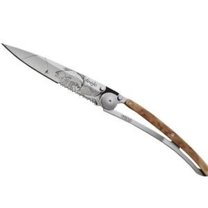 Trout Tattoo Pocket Knife