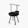 Barebones Cowboy Firepit Grill - 30"