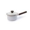 Barebones Enamel Saucepan - Eggshell