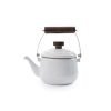 Barebones Enamel Teapot - Eggshell