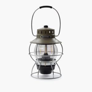 Barebones Railroad Lantern - Olive