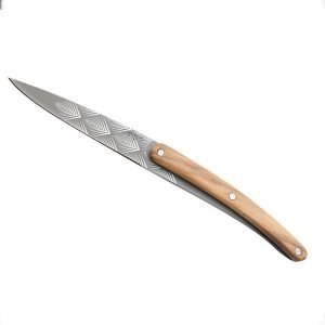Deejo Pairing Knive Olive Wood_Art Deco