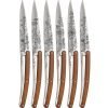 Deejo Set 6 Steak Knives Mirror Blossom