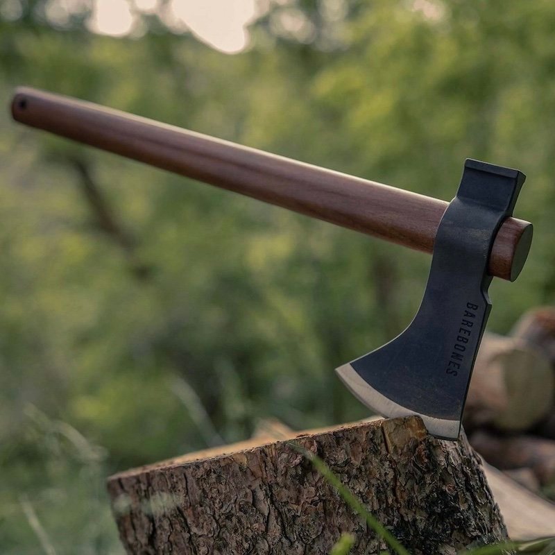 Field Hatchet with Sheath-Barebones
