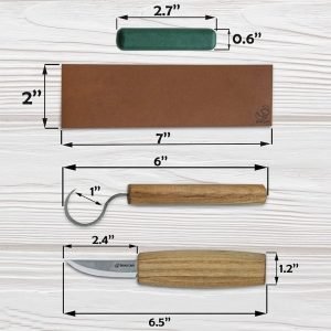Beaver Craft - S01 Spoon Carving Tool Set_Whittling
