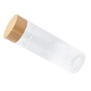 Ocha_Glass Bottle with Bamboo Lid
