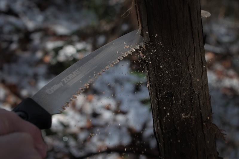 Silky Zubat Ultimate 33cm Blade Cutting