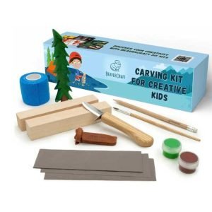 BeaverCraft Spruce Tree Carving Kit DIY08