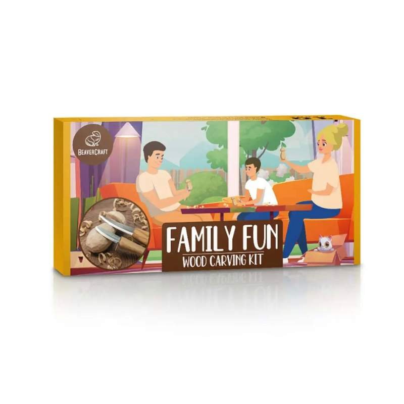 Family Fun Wood Carving Kit