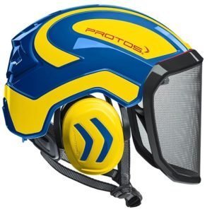 PROTOS Arborist Helmet F39 Blue Yellow