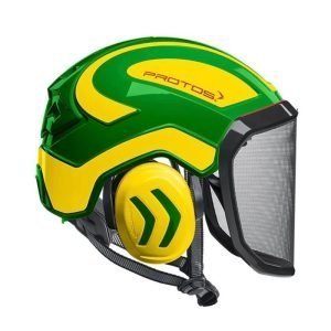 PROTOS Arborist Helmet F39 Green Yellow