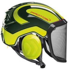 PROTOS Arborist Helmet F39 Olive Neon Yellow