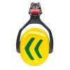 PROTOS Ear Muff SNR-27 Neon Yellow Green