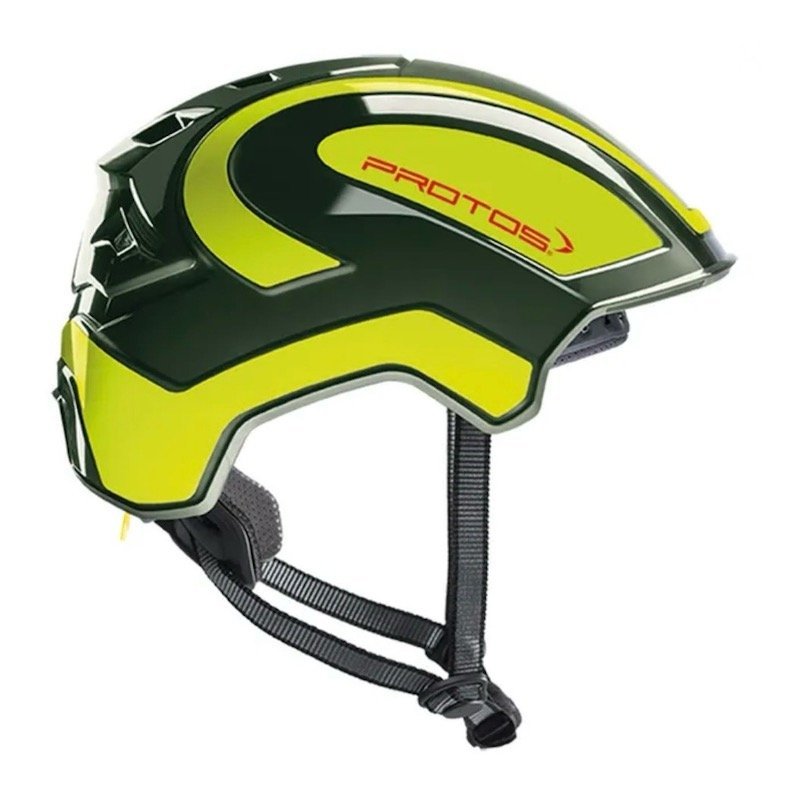 Protus Integral Helmet Olive:Neon Yellow