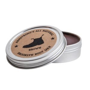 Armstrong's All Natural Brooklyn Boot Wax Brown
