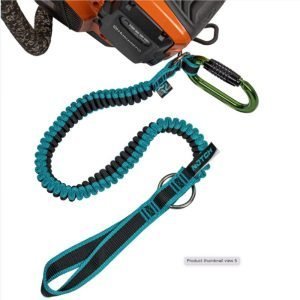 Blue and Black Chainsaw Lanyard