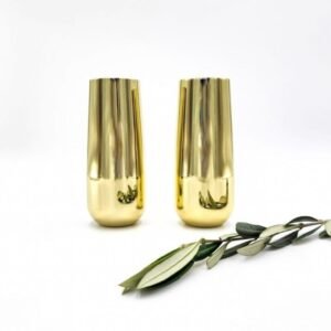 Elegant Gold Champagne Flutes