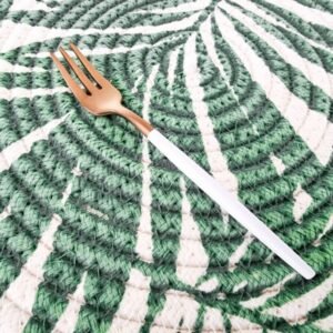 Unique Dessert Fork Set of 4