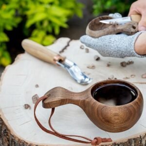 Carve a traditional Scandinavian kuksa